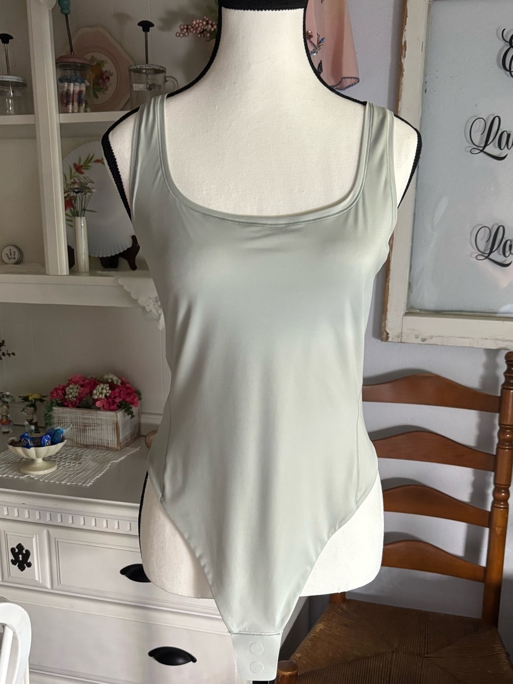 Lululemon Wundermost Ultra-Soft Nulu Square-Neck Sleeveless Bodysuit